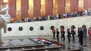 Guards Changing Ceremony @ Eternal Flame, Mamayev Kurgan, Volgograd, Russia