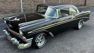 Test Drive 1956 Chevrolet Bel Air 2 Door Hard Top LS SOLD $34,900 Maple Motors #2247