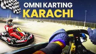 Omni Go Karting Karachi | Fastest Karting Track | Driver's POV | Airmen Academy | Crazy Scenes