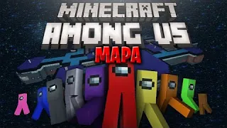 AMONG US en MINECRAFT - Mapa Review - Minecraft Bedrock Mapa Review