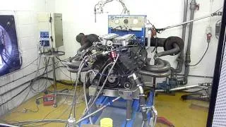 Cosworth DFV Short Stroke Dyno test, 527BHP