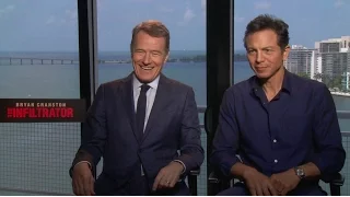 Bryan Cranston & Benjamin Bratt Interview - THE INFILTRATOR - This Is Infamous