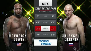 UFC Vegas 6: Lewis vs. Oleinik (Full Fight Highlights)