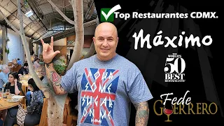 MAXIMO BISTROT ✅ Top Restaurantes CDMX. Fascinante experiencia culinaria FINE DINING
