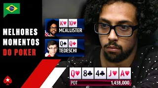 ROYAL & STRAIGHT FLUSHES ♠️ Os Melhores Momentos do Poker ♠️ PokerStars Brasil