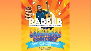 Rabbi B Live: Chanukah Concert
