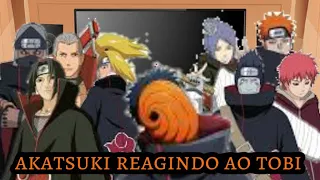 akatsuki reagindo ao tobi (contém tobidei)