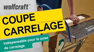 Le coupe-carrelage TC 710 pour un rendu professionnel ! | wolfcraft