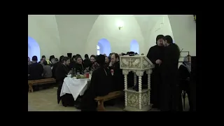 Иеродиакон  Савватий (будущий иеромонах Фотий) и дьякон Алексий Лысов.  The Prayer. Запись 2011 года