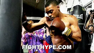 ERROL SPENCE SHREDDED FIRST LOOK AT YORDENIS UGAS TRAINING; BUSTS UP HEAVY BAG & LIGHTS UP MITTS