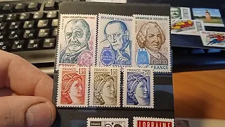 Подарки. Марки Франции и Германии. Филателия марки хобби stamp philately hobby