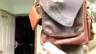 2 Handmade Leather Possibles Bags: Buffalo, Bison, Kodiak