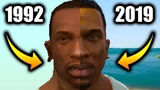 CJ in EVERY GTA Game (Evolution of Carl Johnson)