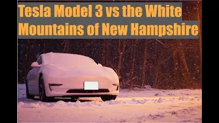 Can the Tesla Model 3 handle snow in the mountains?