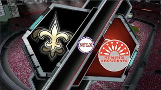 NFLX 2011 Season Week 14 MNF - New Orleans Saints (9-3) @ Memphis Showboats (5-7)