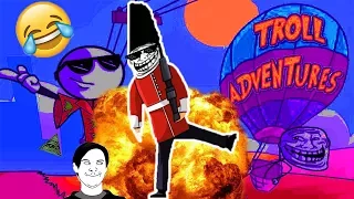 ВЕСЁЛЫЕ ТАНЦЫ!!! - Troll Adventures(2 часть)