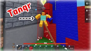 I MET TANQR in capture the flag mode...(Roblox Bedwars)