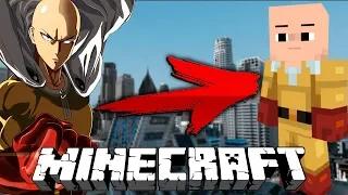 Сайтама/Ванпанчмен в майнкрафте | Аниме one punch man | Моды майкрафт| MINECRAFT MOD