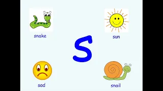 Phonics /s/, /a/, /t/, /i/, /p/, /n/ - Sounds and Vocabulary