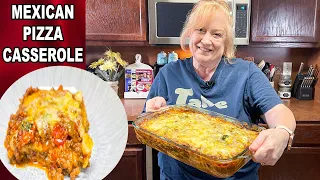 MEXICAN PIZZA CASSEROLE Taco Bell Copycat Recipe