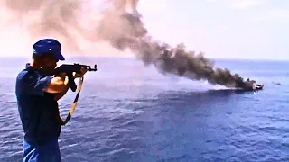 Somali Pirates BRUTALLY ATTACK Naval Ship, Then This Happens...