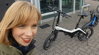 Wohnmobil E-Bikes 2024: Klapprad Blaupunkt HENRI nur 1.199 € Camping Design Magnesium Rahmen