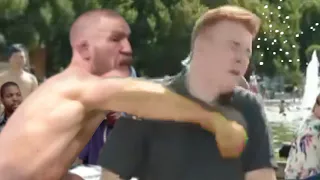 Confronting Conor McGregor