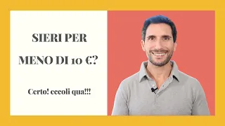 SIERI PER MENO DI 10€? Certo! eccoli qua!!!