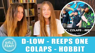 Girls React. D-Low 🇬🇧 x Reeps One 🇬🇧 x Colaps 🇫🇷 x Hobbit 🇬🇧 | 9 minutes. React to beatbox.