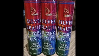 Silver Beauty Jumbo Fountain By Phoenix Fireworks | Christmas Eve 2021