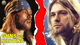 The Petty Feud Between Guns n' Roses vs. Nirvana