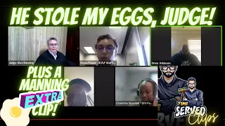 Judge Manning & The Egg Bandit! Plus Bonus Clip!