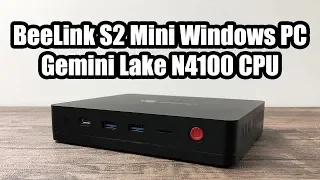 BeeLink S2 Mini Windows 10 PC Intel Celeron N4100