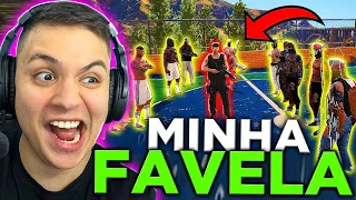 MINHA FAVELA EM GUERRA COM A INIMIGA no GTA RP! (Paulinho o LOKO)