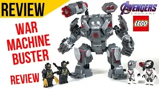 LEGO Avengers ENDGAME: War Machine Buster Set 76124 Review