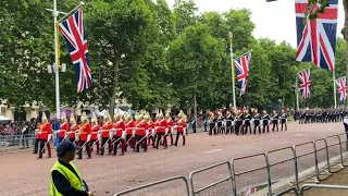 Queens Guards Military Parade Platinum Jubilee Pageant Amazing