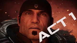 Gears of War: Ultimate Edition ACT 1 Gameplay Walkthrough 4K [Xbox One x]