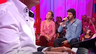 Patrick Fiori chante "Je te promets" de Johnny Hallyday