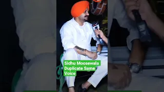 sidhu moose wala duplicate with same voice duplicate b hit honda #sidhumoosewala #295 #shorts