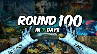 Round 100 On Every BO3 Zombies Map In 2023 7 Days Challenge