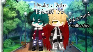 Angel of elements 👼🏻{}episode.1/2 Highschool {} Hawks x deku