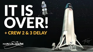 It is over! SpaceX Starship Updates, Falcon Heavy / Ariane 6 updates, Crew 3/2 delays