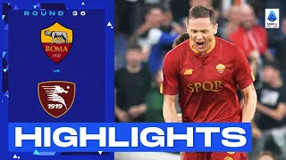 Roma-Salernitana 2-2 | Matic scores late equaliser for Roma: Goals & Highlights | Serie A 2022/23