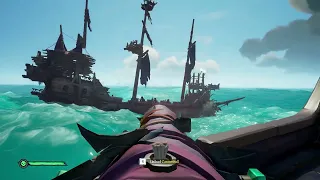 Sea of Thieves "Solo skeleton Galleon Takedown".