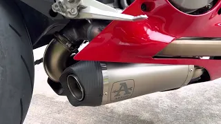 Ducati Panigale V2 - Arrow Exhaust Startup