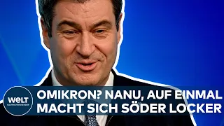 CORONA: Trotz Omikron-Welle! Auf einmal macht sich Markus Söder locker - Experten warnen I WELT News