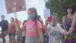 Protests in Portland remain peaceful with Sunday march, police say