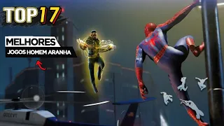 SAIU! Melhores Jogos Do SPIDER MAN - Homem Aranha para Celular Android (OFFLINE-ONLINE) 2023