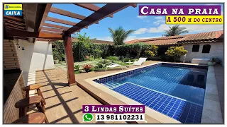 🏠  Casa incrível na praia a 500 m do centro de Itanhaém confira!