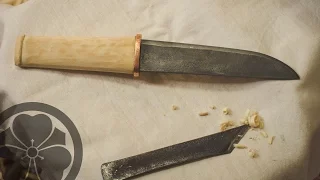 TLDW #11 - Hand Carving a Tsuka for the Mountain Kotanto